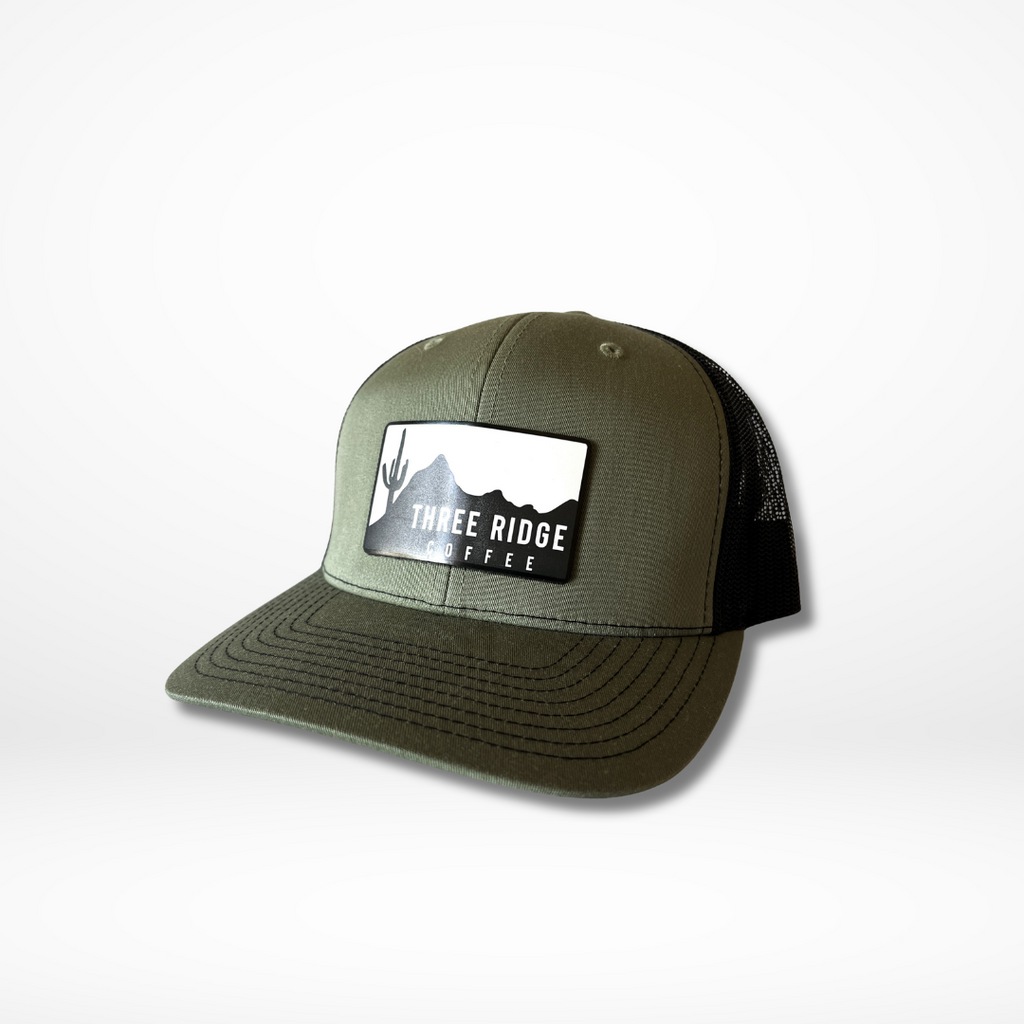 Curved Trucker Hat - Green