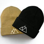 Embroidered Fleece-lined Beanie