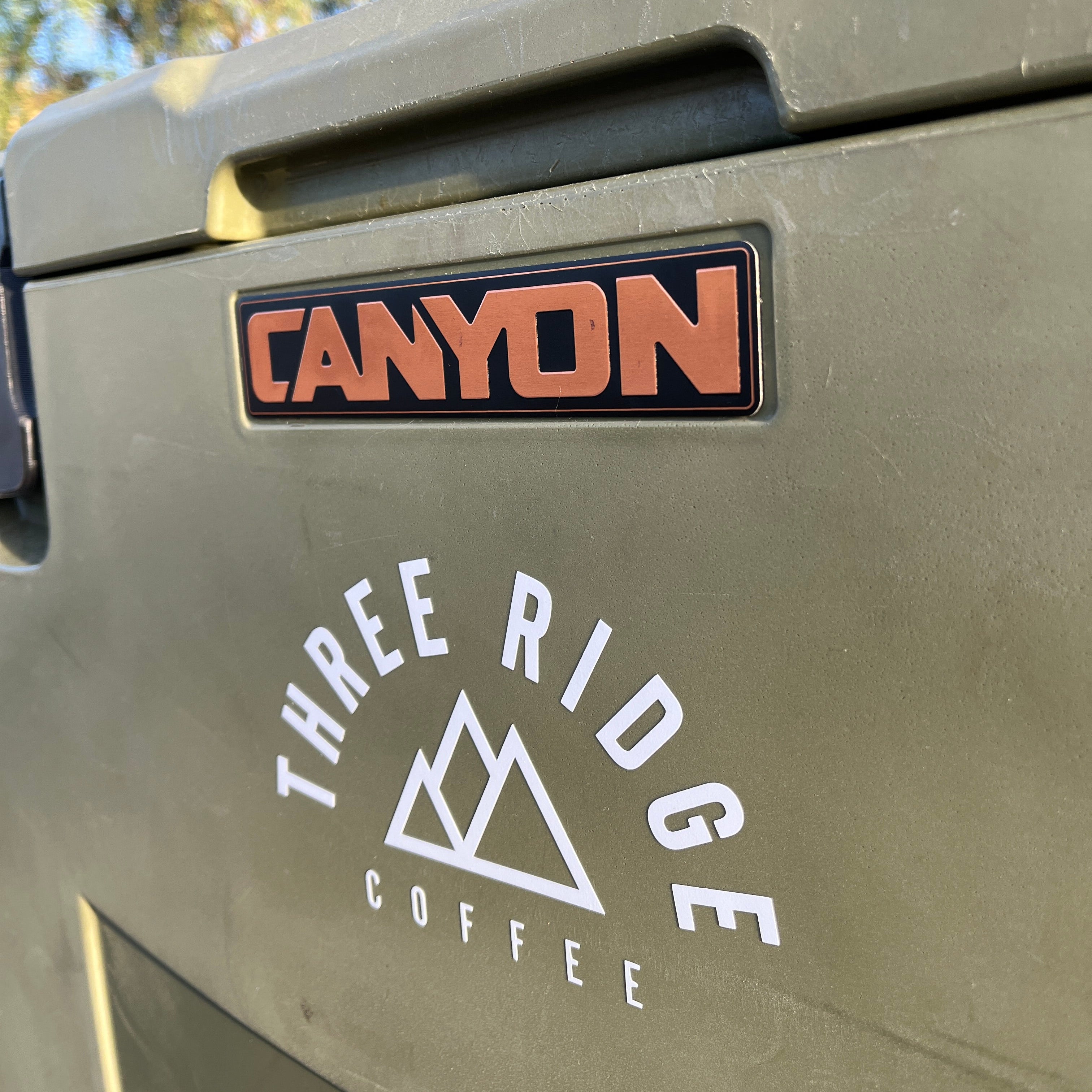 6" White Decal